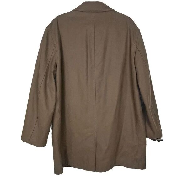 J Crew Khaki Cotton Thinsulate Lined Hidden Button Men’s Size L - Picture 10 of 11
